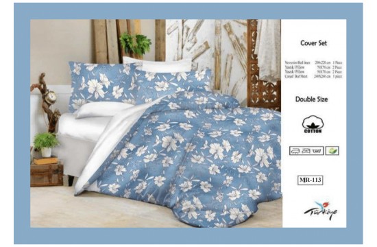 Bed linen 3D PRINT ranforce 100% cotton 200х220 (tm Maison Royale) MR-113, Turkey