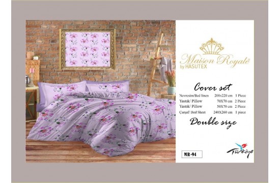 Bed linen 3D PRINT ranforce 100% cotton 200х220 (tm Maison Royale) EN-94, Turkey