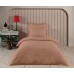 Bed linen satin stripe 160x220 (TM ZERON) KAHVERENGI, Turkey