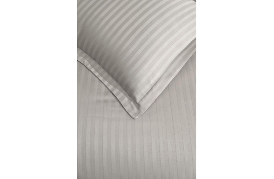Bed linen satin stripe 160x220 (tm ZERON) PLATIN CRI, Turkey
