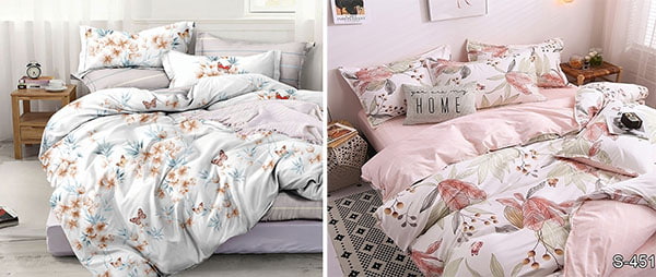 Tag textile  Floral bed linen
