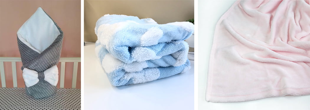 Uses of the material - plush blankets and envelopes