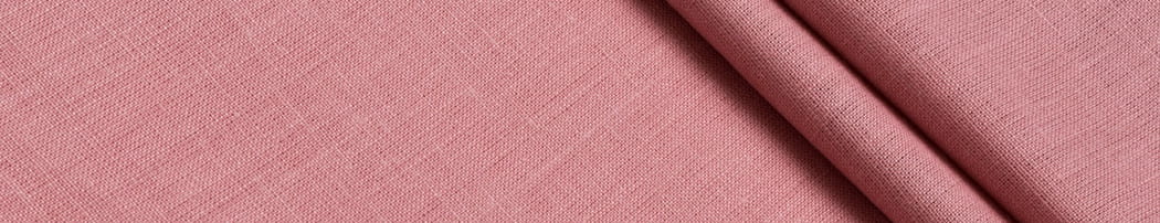 Розового цвета льняная ткань