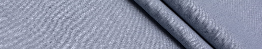 Blue linen fabric